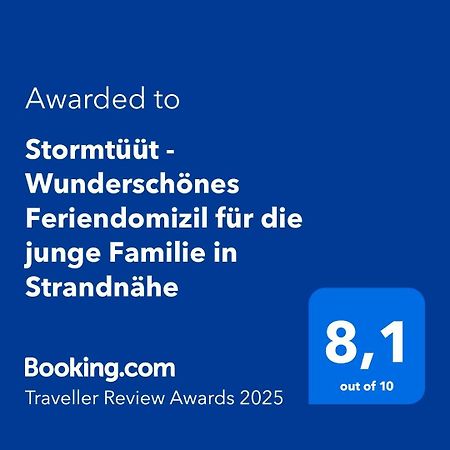 Stormtueuet - Wunderschoenes Feriendomizil Fuer Die Junge Familie In Strandnaehe Wangerooge Zewnętrze zdjęcie